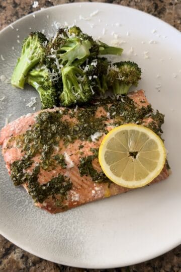 cilantro sauce for salmon