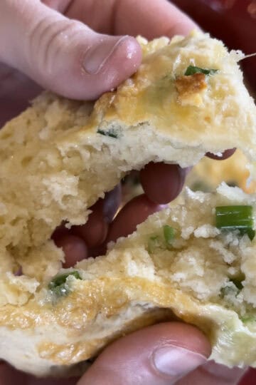 cheddar garlic drop biscuits