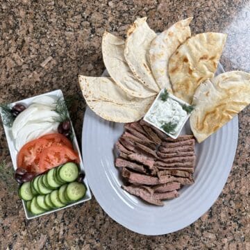 steak pita recipe