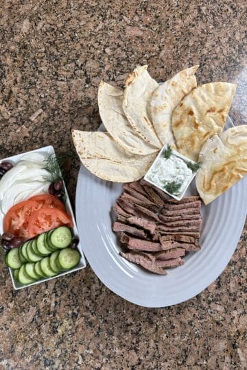 steak pita recipe