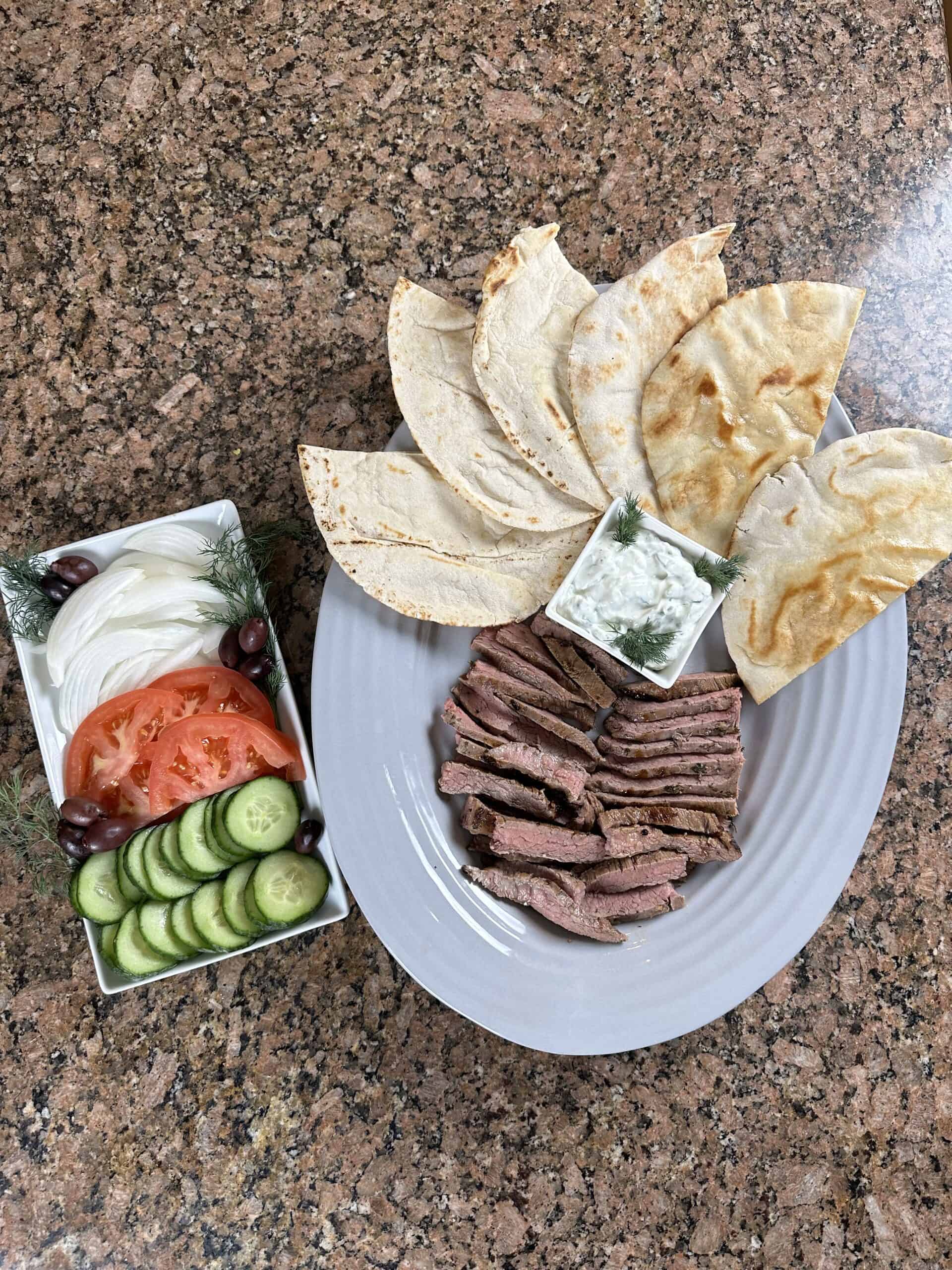 steak pita recipe