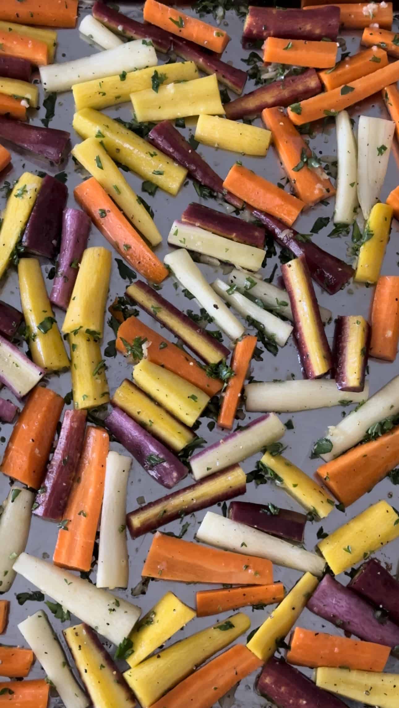 roasted rainbow carrots recipe