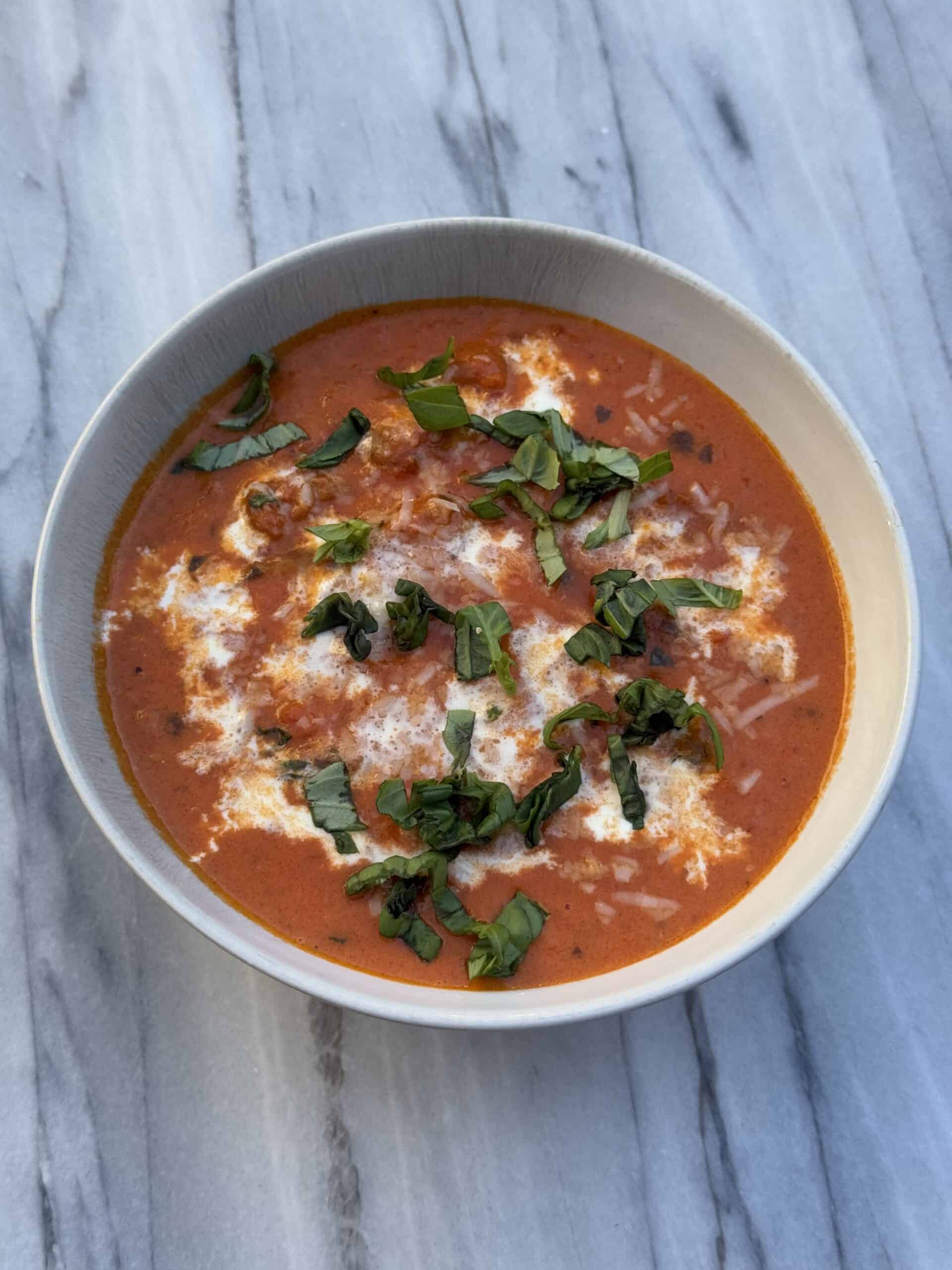 tomato basil bisque recipe