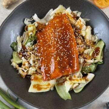 honey ginger salmon