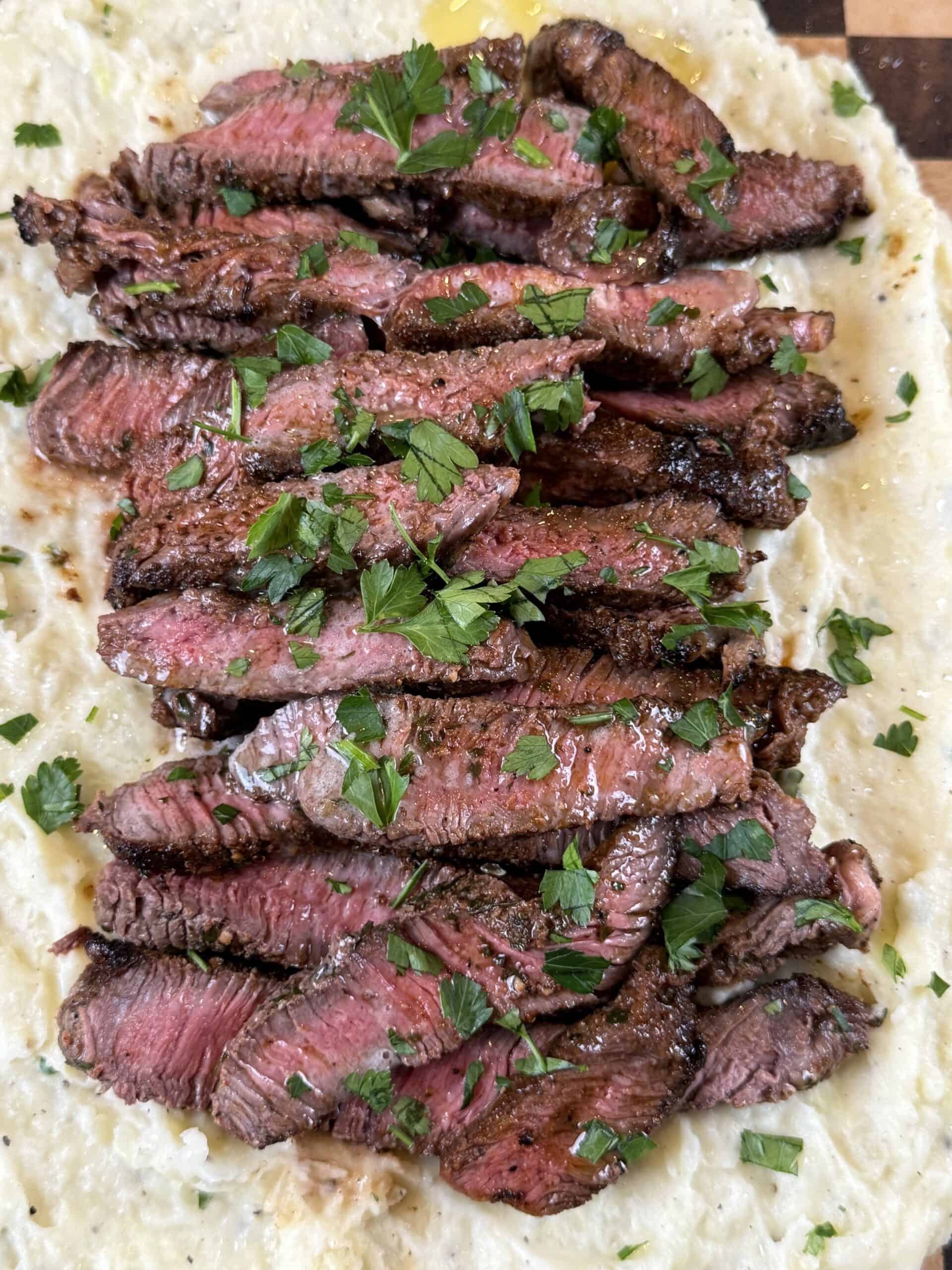 steak and mashed potatoes recipe