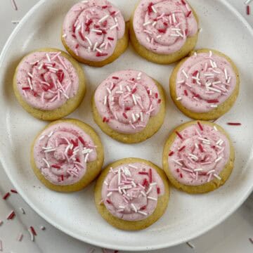 valentines sugar cookies