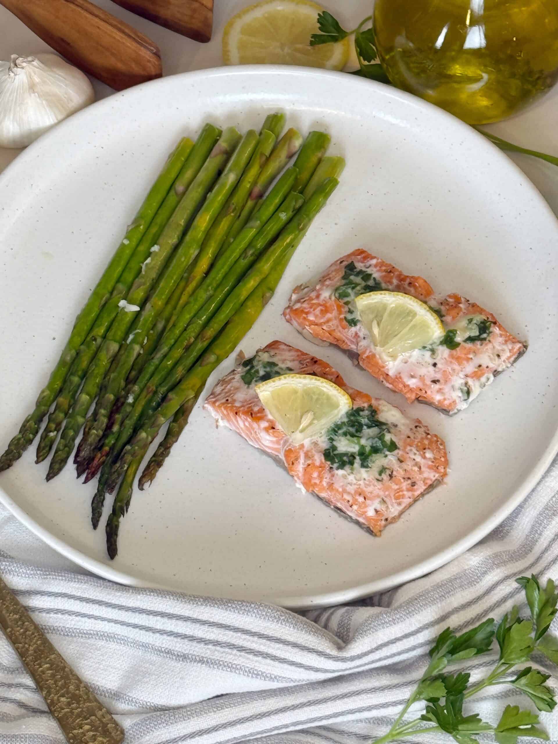 butter garlic salmon