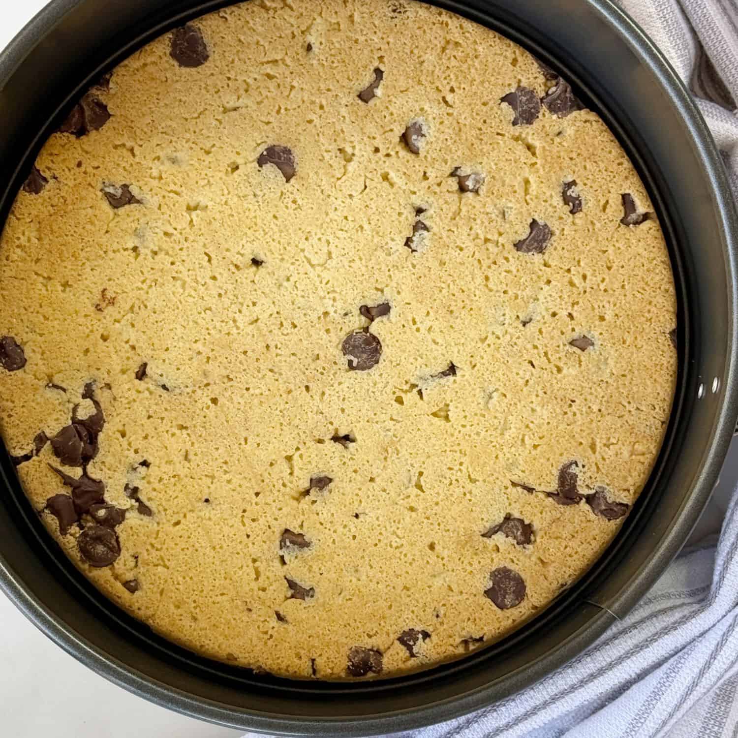 chocolate chip cookie ice cream cake